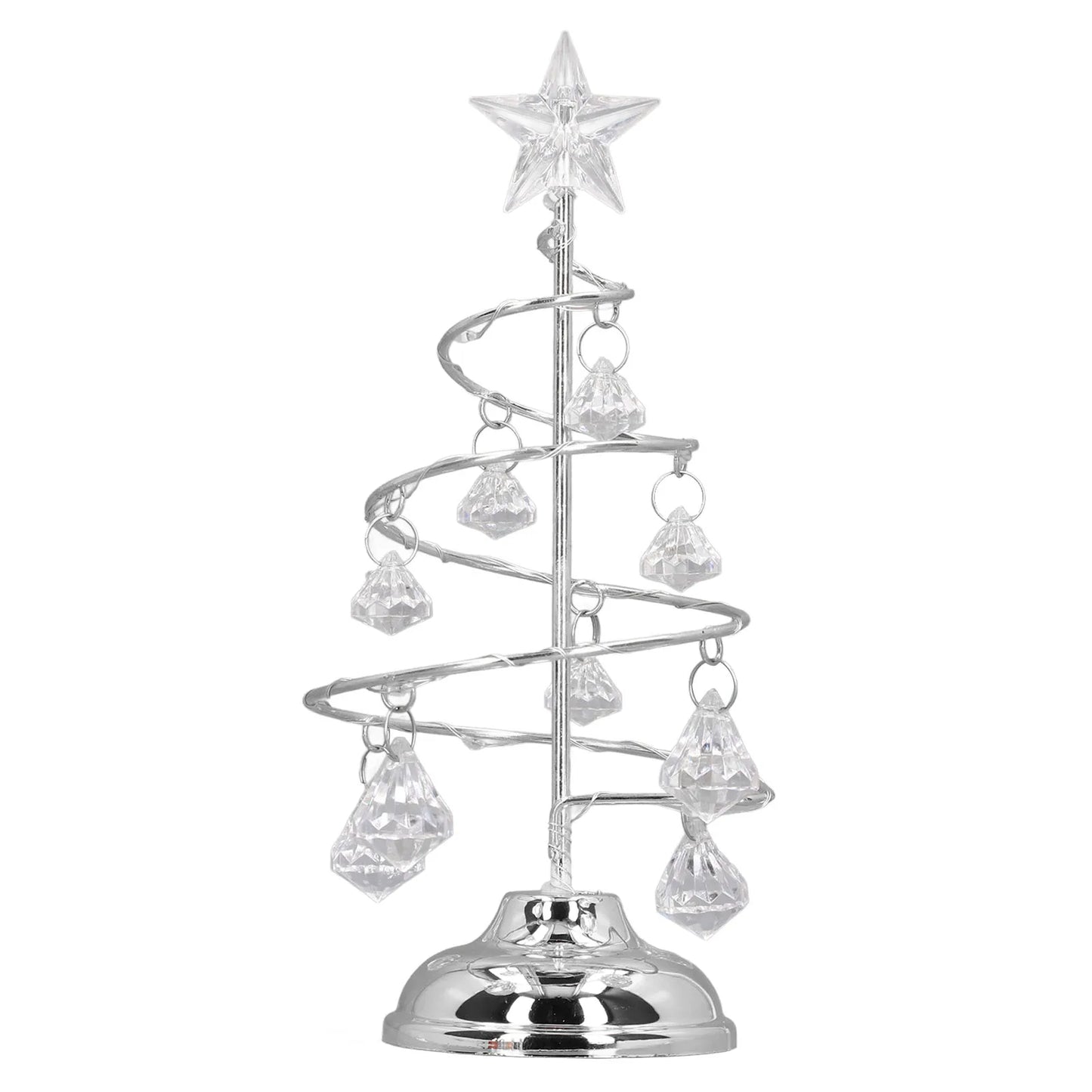 Kerst lamp kristallen kerstboom met LED verlichting voor sfeervolle decoratie