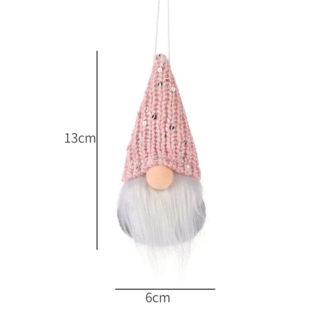 Kersthanger met Engel Meisje – Sfeervolle Mesh Dreadlocks Hanger voor in de Boom