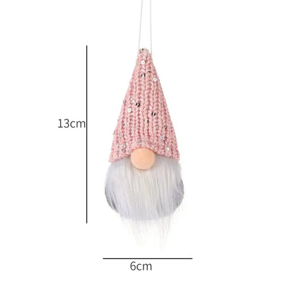 Kersthanger met Engel Meisje – Sfeervolle Mesh Dreadlocks Hanger voor in de Boom
