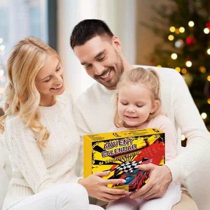 Adventkalender met verrassingen – Auto’s, sieraden en kerstornamenten voor jongens en meisjes