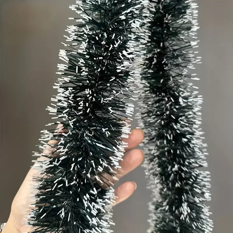 Kerst Guirlande 60 meter - Groene Lintstok Versiering voor Boom en Feest