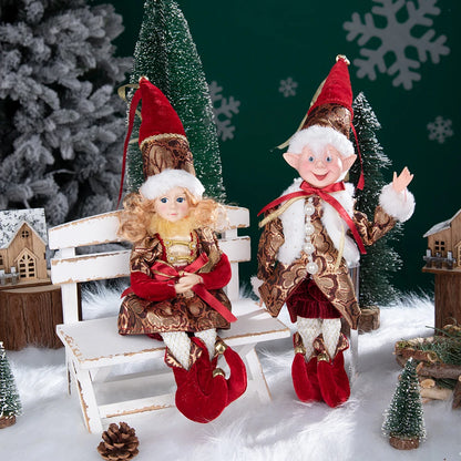 Kerst pop engel hanger meisje decoratie voor kerstboom