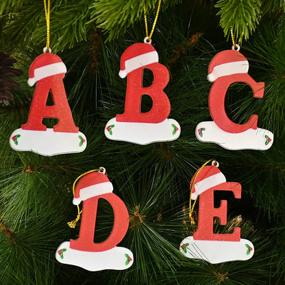 Kersthanger acryl letter decoratie Merry Christmas voor kerstboom