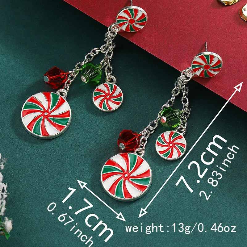 Kerst oorbellen met speelse belletjes en fonkelende details – diverse varianten