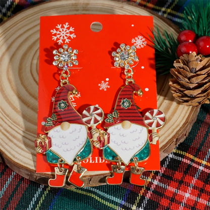 Kerst oorbellen met speelse belletjes en fonkelende details – diverse varianten