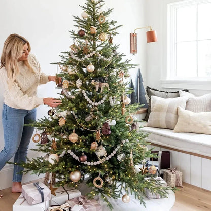 Luxe Kerstballen set met Sneeuwvlokken en Feestelijke Decoratie