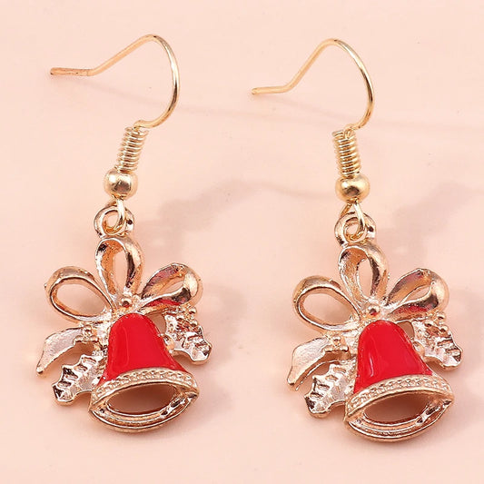 Kerst Oorbellen – Feestelijke oorbellen met Kerst design voor Dames - 031