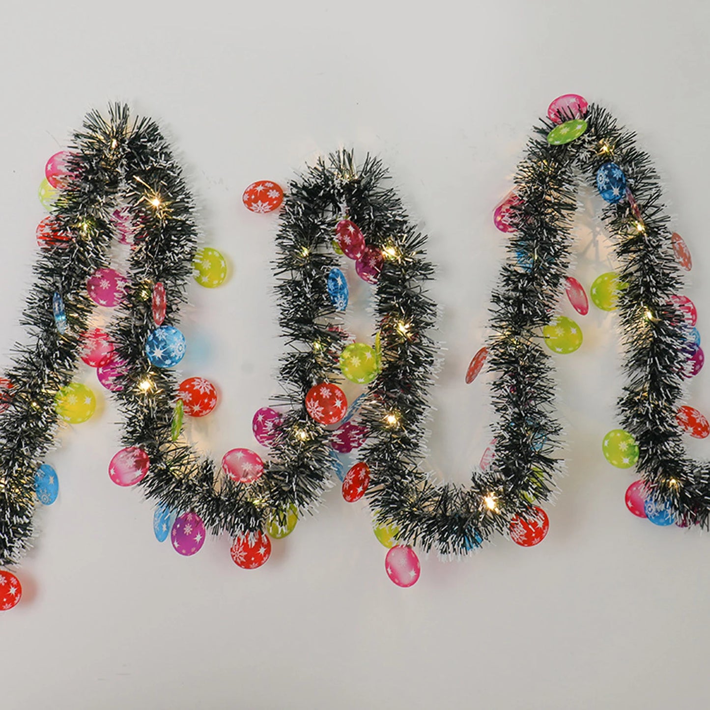 Kerst Guirlande met LED Licht voor Feestelijke Decoratie