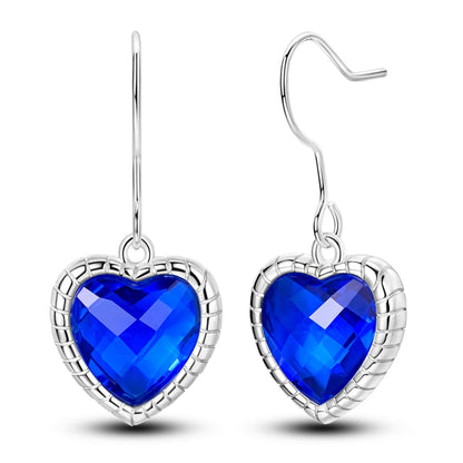 Kerst oorbellen 925 zilver sneeuwvlok met fonkelende zirkonia