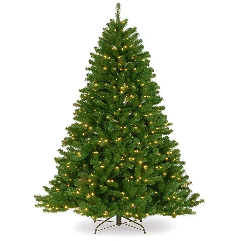 Opvouwbare Kerstboom met LED Verlichting – PVC – 120cm tot 300cm