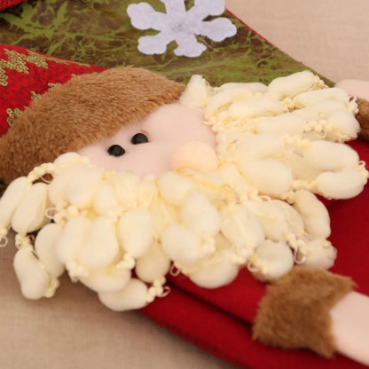 Kerstsok decoratief extra groot voor feestelijke kerstversiering