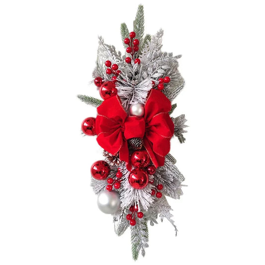 Kerst krans decoratieve guirlande voor deur, raam en muur
