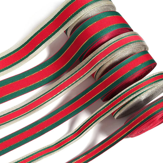 Kerst cadeauverpakking feestelijk lint voor decoratie en geschenken