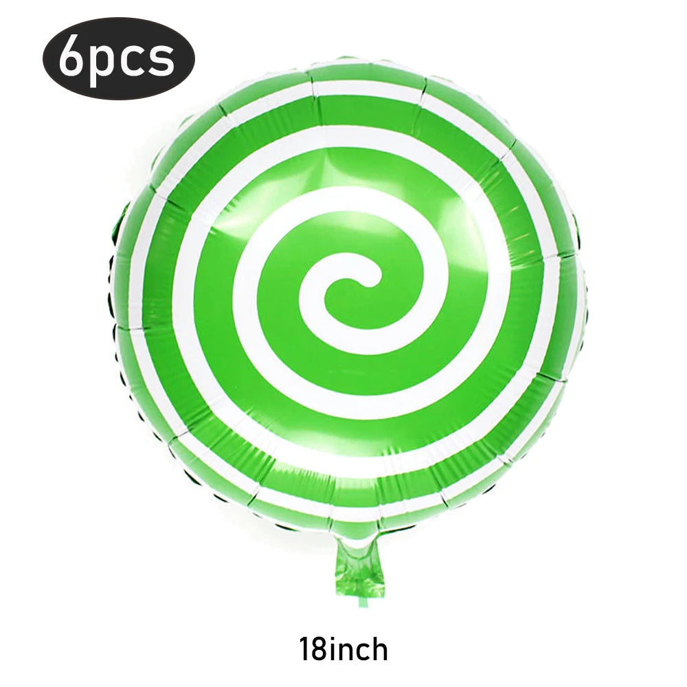 Opblaasbare kerst snoepstok en lolly folieballonnen set – feestdecoratie