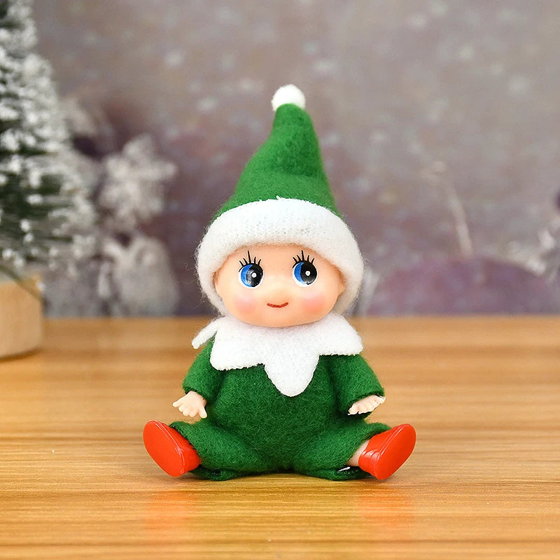 Kerst pop elf mini peuter jongen en meisje schattige cadeaus
