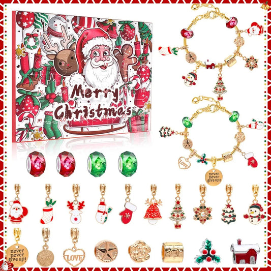 Advent kalender met 24 verrassingen – Armband en sieraden cadeaubox