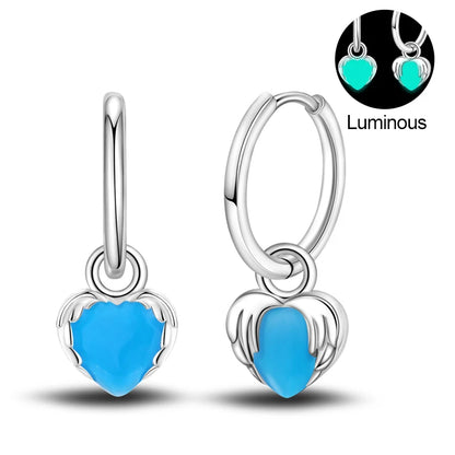 Kerst oorbellen 925 zilver sneeuwvlok met fonkelende zirkonia