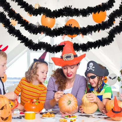 Kerst Guirlande 2 tot 20 meter Zwarte Glimmende Lint Guirlande Decoratie