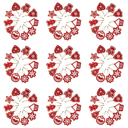 Diamond Painting Kerst Hangers – 10x DIY Kerstboom Ornamenten met Speciale Steentjes | Unieke Kerstdecoratie en Cadeau Idee
