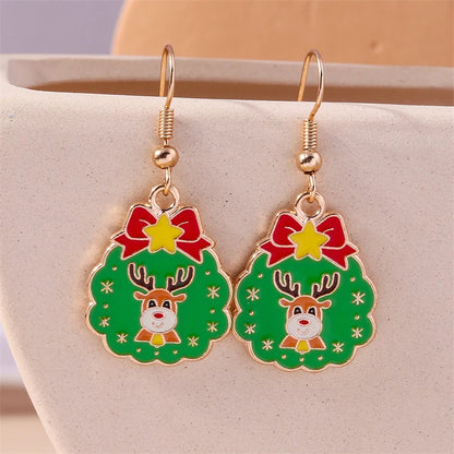 Kerst Oorbellen – Feestelijke oorbellen met Kerst design voor Dames - 012