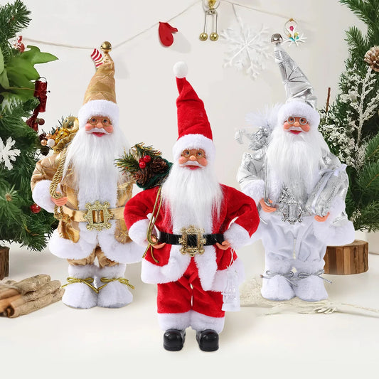 Kerst pop Kerstman kerstdecoratie ornament voor thuis en cadeau
