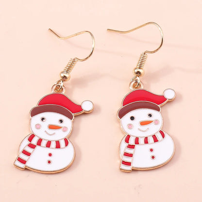 Kerst oorbellen kleurrijke hangers voor dames en meisjes