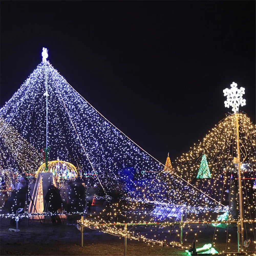 Led Kerstboom verlichting buiten 10M/20M – Waterdichte sfeerverlichting voor feest en tuin