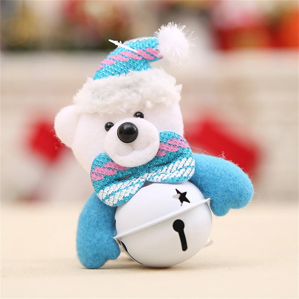 Kerstbel pop hanger – sfeervolle kerstboomversiering met bel