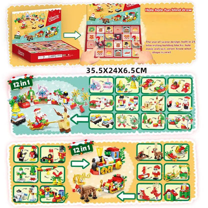 Adventkalender met verrassingen – Auto’s, sieraden en kerstornamenten voor jongens en meisjes