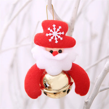 Kerstbel pop hanger – sfeervolle kerstboomversiering met bel