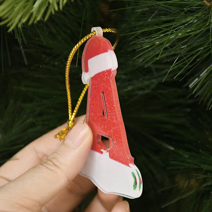 Kersthanger acryl letter decoratie Merry Christmas voor kerstboom