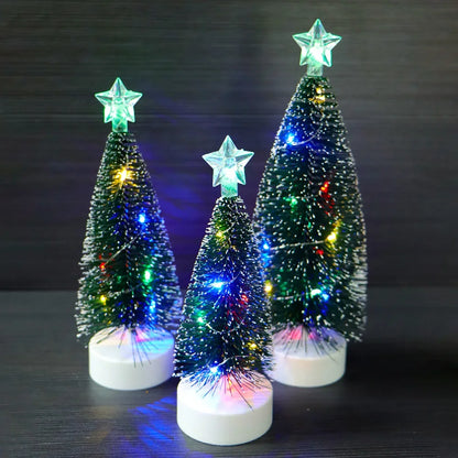 Kerst lamp mini verlichte kerstbomen met LED lichtjes – sfeervolle decoratie voor thuis en feest