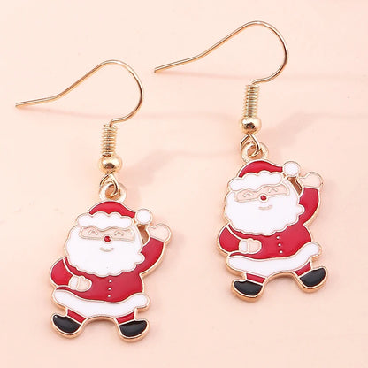 Kerst Oorbellen – Feestelijke oorbellen met Kerst design voor Dames - 041
