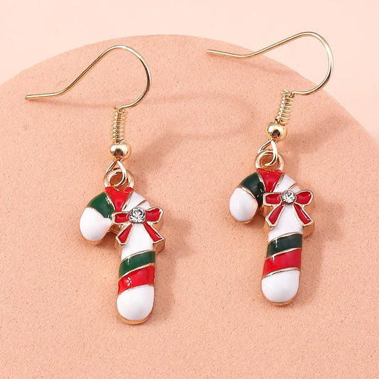 Kerst Oorbellen – Feestelijke oorbellen met Kerst design voor Dames - 043