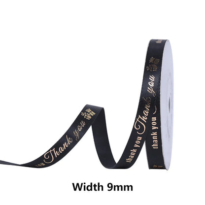 Kerst cadeau lint goud hartjes print – 10 yards luxe feestelijk lint