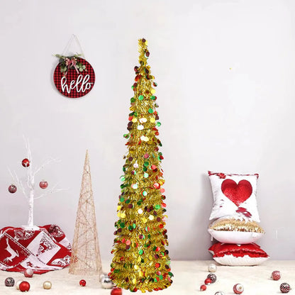 Opvouwbare Kerstboom Goud & Zilver – Luxe Decoratie – 6 Kleuren