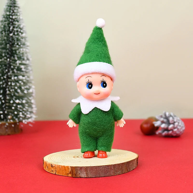 Kerst pop elf mini peuter jongen en meisje schattige cadeaus