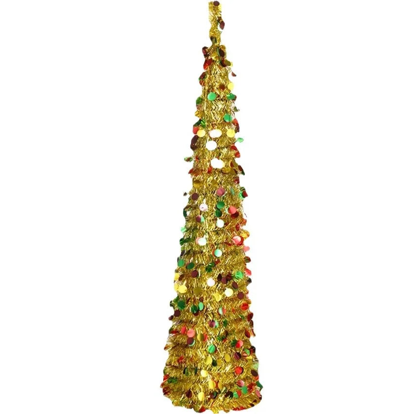 Opvouwbare Kerstboom Goud & Zilver – Luxe Decoratie – 6 Kleuren