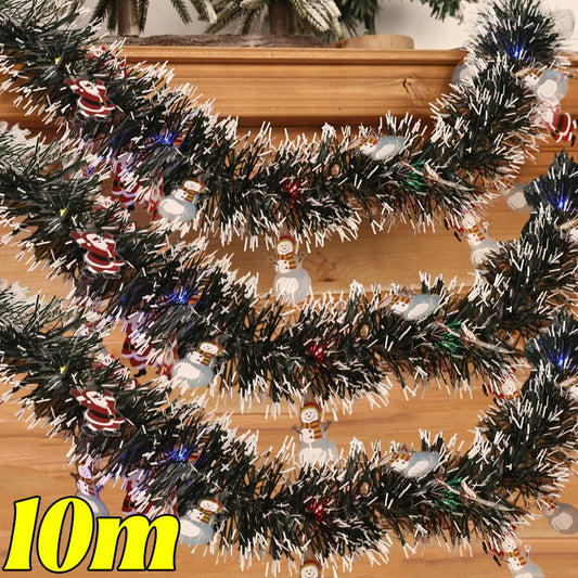 Kerst Guirlande met LED Licht voor Feestelijke Decoratie