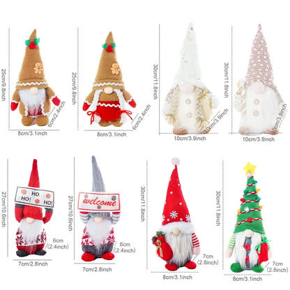 Kerst pop met muts – vrolijke Scandinavische kerstdecoratie voor thuis