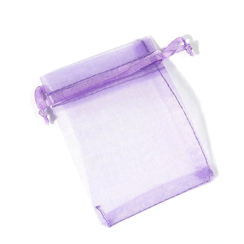 Kerst cadeauverpakking organza geschenkzakjes – elegante sieraden en snoepzakjes