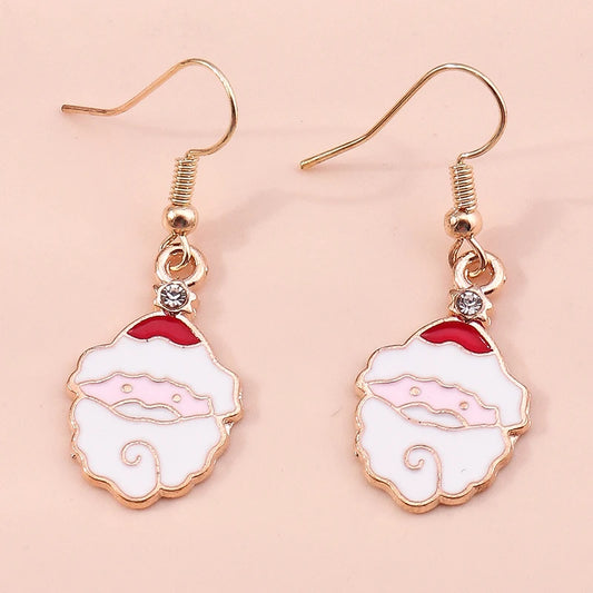 Kerst Oorbellen – Feestelijke oorbellen met Kerst design voor Dames - 025