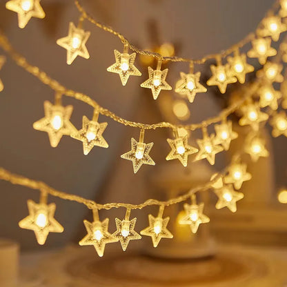 Kerstverlichting Snoer 1-3M | LED Candy Cane, Kerstman & Sneeuwpop Decoratie