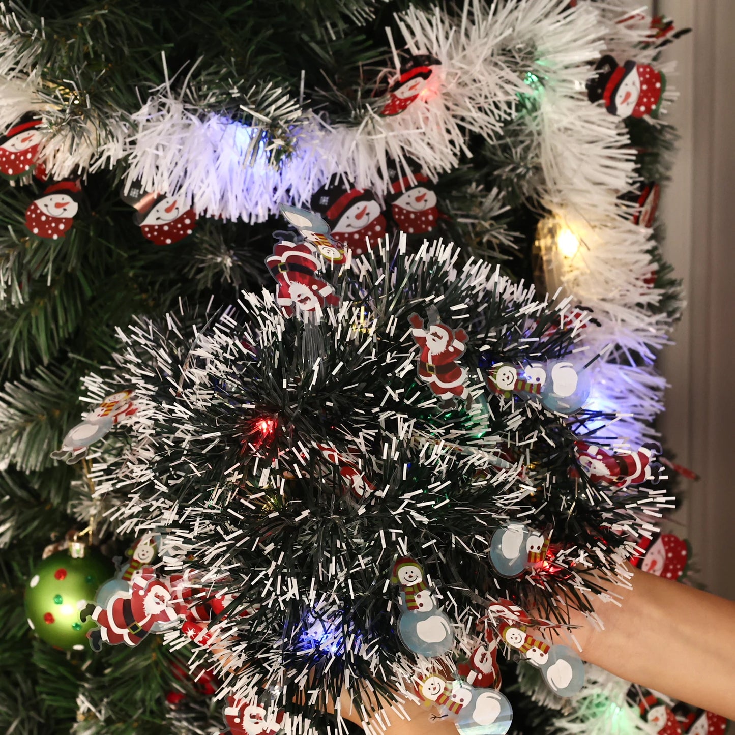 Kerst Guirlande met LED Licht voor Feestelijke Decoratie