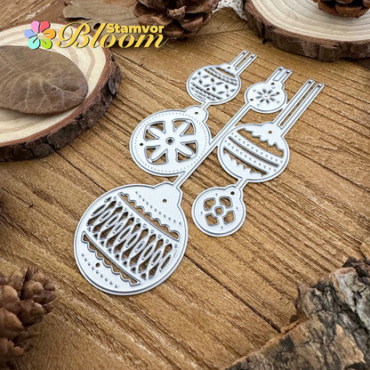 Snijmal Kerstklokken – Metalen Mal voor Kaarten en Scrapbooking