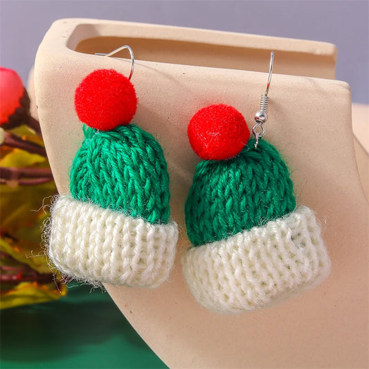 Kerst Oorbellen – Feestelijke oorbellen met Kerst design voor Dames - 013