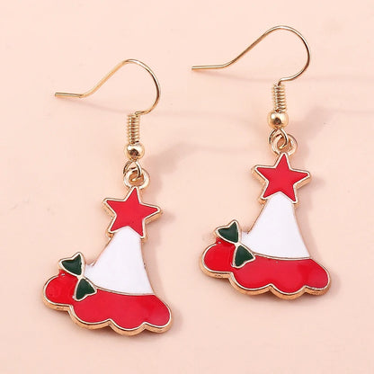 Kerst Oorbellen – Feestelijke oorbellen met Kerst design voor Dames - 042