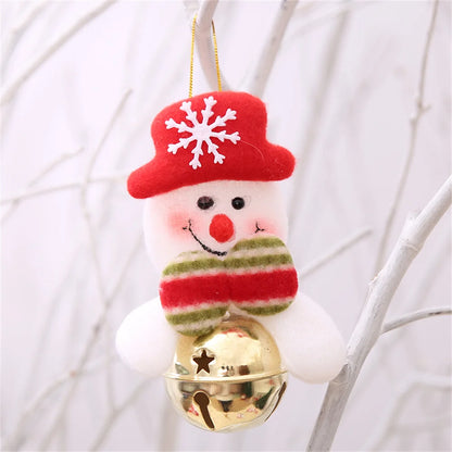 Kerstbel pop hanger – sfeervolle kerstboomversiering met bel