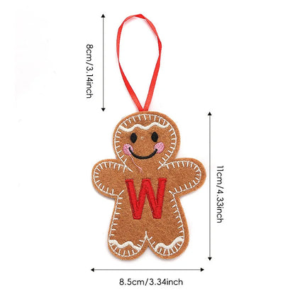 Kerst ornament voor in Kerstboom – Schattige Peperkoekpop Hanger voor Feestelijke Decoratie