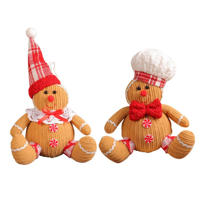 Kerst pop Gingerbread Man kerstboom hanger decoratie 2024